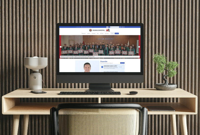 Adana Barosu Kurumsal Web Sitesi